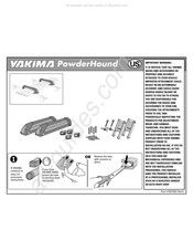 Yakima PowderHound Guia De Inicio Rapido