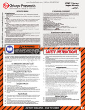 Chicago Pneumatic CP611 Serie Manual De Instrucciones