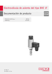 HAWE Hydraulik BVE 1 Documentación De Producto