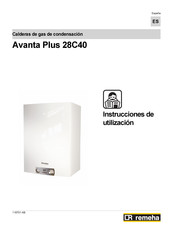 Remeha Avanta Plus 28C40 Instrucciones De Utilizacion