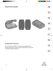 Behringer EUROPORT PPA200 Manual Del Usuario