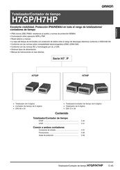 Omron H7GP Manual De Instrucciones