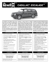 REVELL CADILLAC ESCALADE Guia De Inicio Rapido