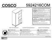 Cosco 5924216COM Manual De Instrucciones