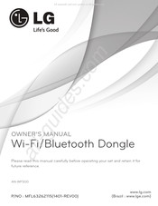 LG AN-WF500 Manual Del Usuario