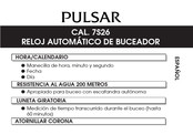 Pulsar 7S26 Manual Del Usuario