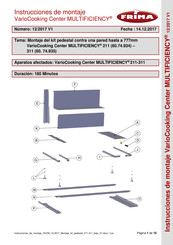 FRIMA 60.74.935 Instrucciones De Montaje