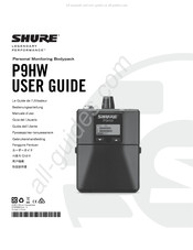 Shure P9HW Guia Del Usuario