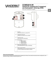 Vanderbilt CCMS2010-IR Guía De Instalación Rápida