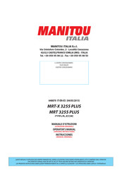 Manitou MRT-X 3255 PLUS Manual De Instrucciones