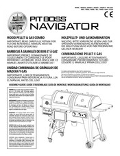 Pit Boss Navigator PB1230G Manual De Instrucciones