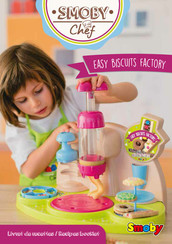 Smoby easy biscuits factory Manual Del Usuario