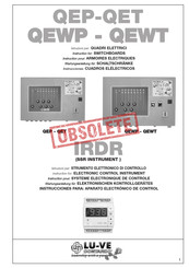 LU-VE QEWP Instrucciones