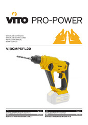 VITO PRO-POWER VIBCMPSFL20 Manual De Instrucciones