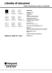 Hotpoint Ariston MWK 431.1 X/HA Instrucciones De Uso