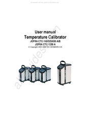 Ametek JOFRA CTC-140 A Manual De Usuario