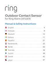 ring 5F52E9 Manual Del Usuario