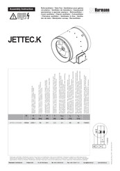 Harmann JETTEC.K Serie Guia De Inicio Rapido