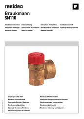 resideo Braukmann SM110 Instrucciones De Instalación