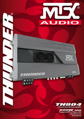 Thunder MTX AUDIO TH904 Manual De Instrucciones