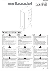 VERTBAUDET 70501 1064 Manual De Instrucciones