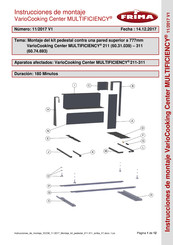 FRIMA 60.31.039 Instrucciones De Montaje