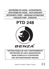 benza PTD 248 Instrucciones De Uso Y Mantenimiento