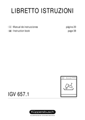 KÜPPERBUSCH IGV 657.1 Manual De Instrucciones