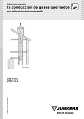 Junkers ZWB 7-26 A Instrucciones De Montaje