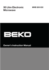 Beko MWB 3010 EX Manual De Instrucciones Del Propietario