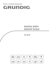 Grundig PS 2010 Manual De Instrucciones