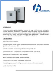 Huber 2KVA Manual Del Usuario