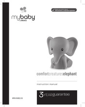 HoMedics mybaby comfort creatures elephant Manual De Instrucciones