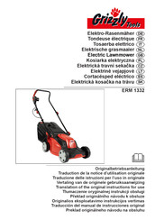 Grizzly Tools ERM 1332 Traducción Del Manual De Instrucciones Original