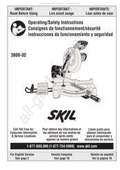 Skil 3800-02 Instrucciones De Funcionamiento Y Seguridad