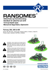 Ransomes WF Fairway 250 Manual Del Usuario