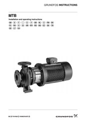 Grundfos MTB 65-160 Manual Del Usuario