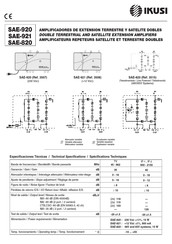 Ikusi SAE-920 Manual Del Usuario