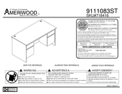 Dorel Ameriwood 9111083ST Instrucciones De Montaje