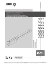 BFT PHOBOS AC A25 230 Instrucciones De Instalación