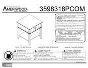 Dorel Ameriwood 3598318PCOM Instrucciones De Montaje