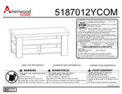 Ameriwood HOME 5187012YCOM Instrucciones De Montaje