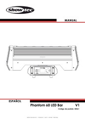 SHOWTEC Phantom 60 LED Bar Manual Del Usuario