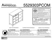 Dorel Ameriwood 5848412COM Instrucciones De Montaje