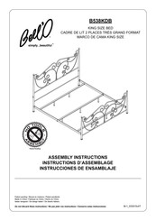 Bell'O B538KDB Instrucciones De Montaje