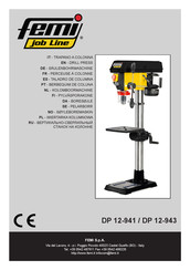 Femi job Line DP 12-943 Manual Del Usuario