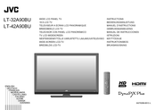 JVC LT-32A90BU Manual De Instrucciones