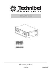 Technibel Climatisation DSAFM125R5IA Manual Del Usuario