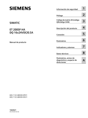 Siemens 6DL1132-6BH00-0EH1 Manual Del Usuario