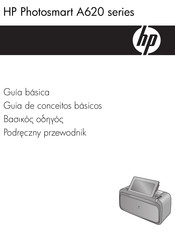 HP Photosmart A620 Serie Guía Básica